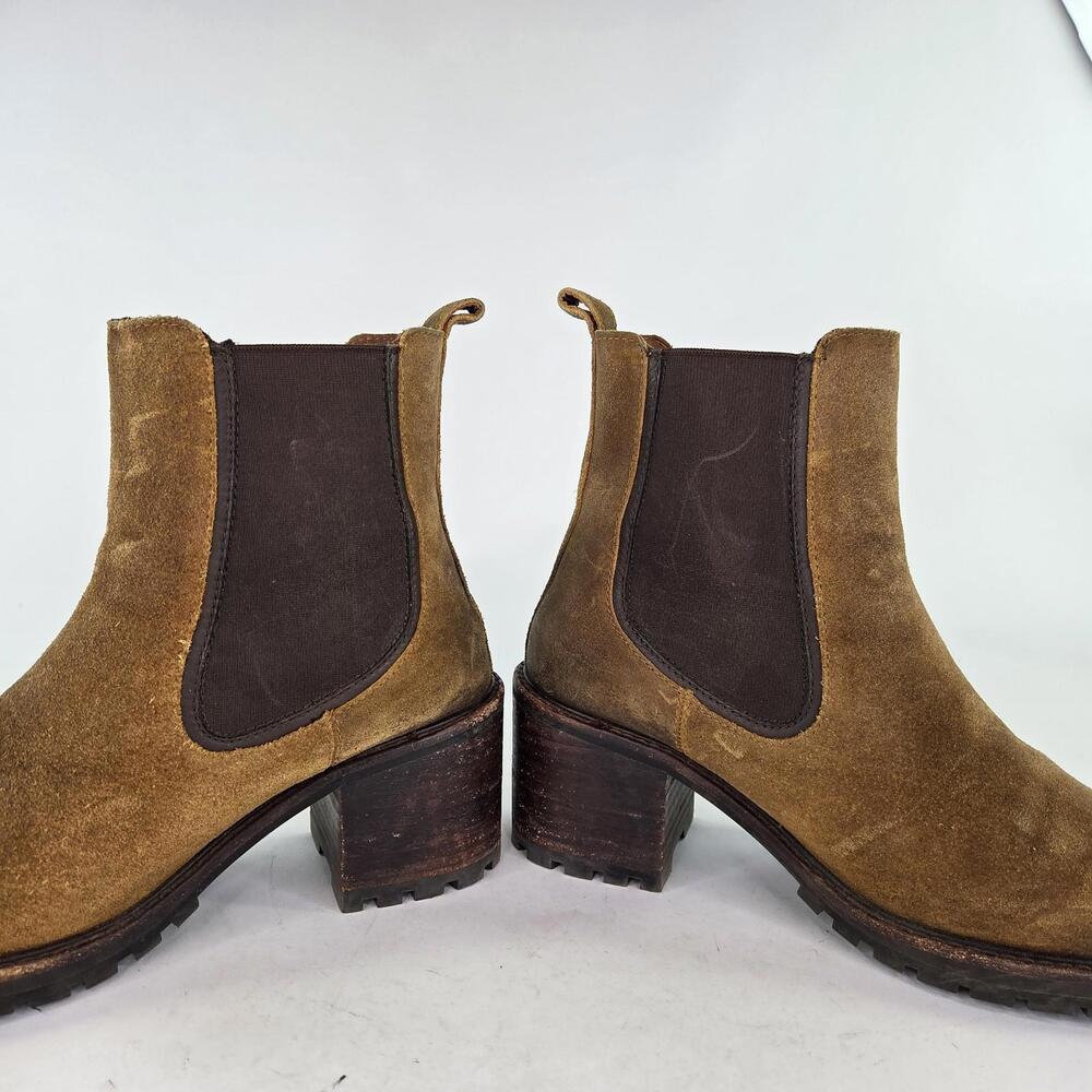Thursday Women's Everyday Knockout Chelsea Boot US 9.5 Sude Block Heel Boots - Picture 10 of 15